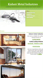 Mobile Screenshot of kishorimetal.com